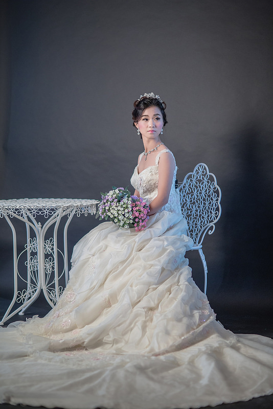 嘉義自助婚紗造型 嘉義市聯合婚禮 韓式編髮造型 新娘惠惠